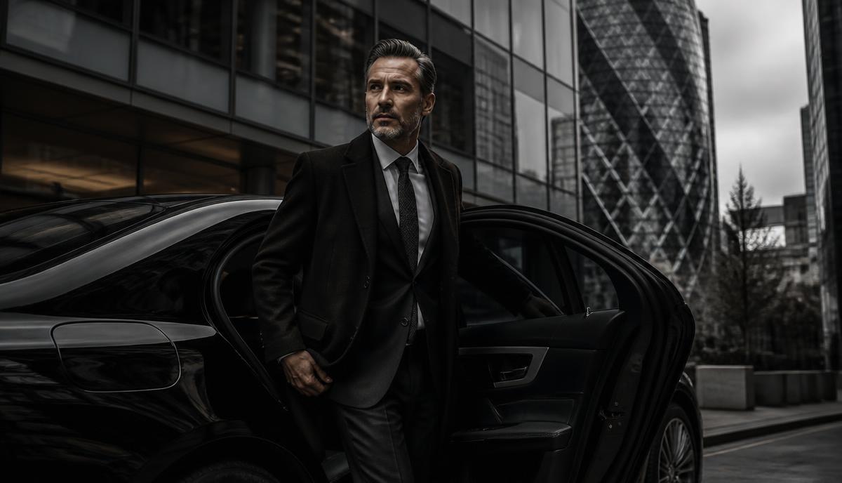 Private chauffeur car in London arranged for visitors travelling from Austria.
