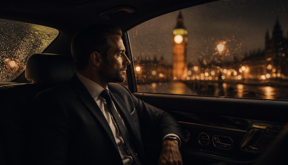 Private chauffeur car in London arranged for visitors travelling from Azerbaijan.