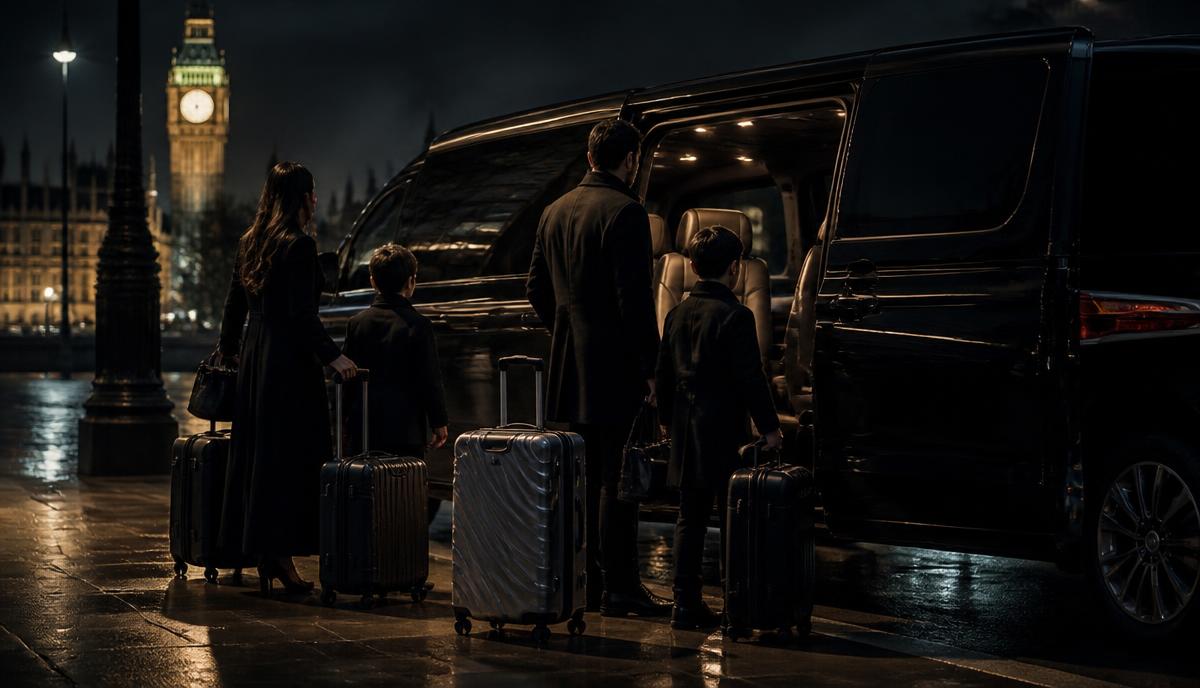 Private chauffeur car in London arranged for visitors travelling from Georgia.
