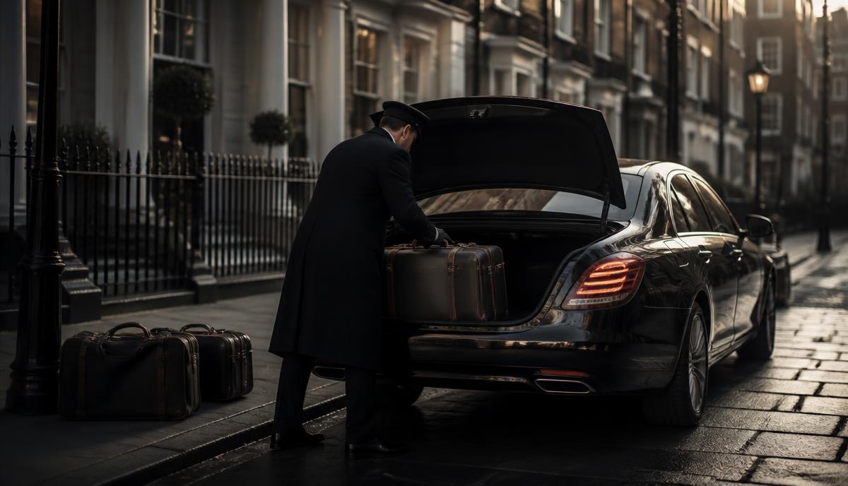 Private chauffeur car in London arranged for visitors travelling from Kosovo.
