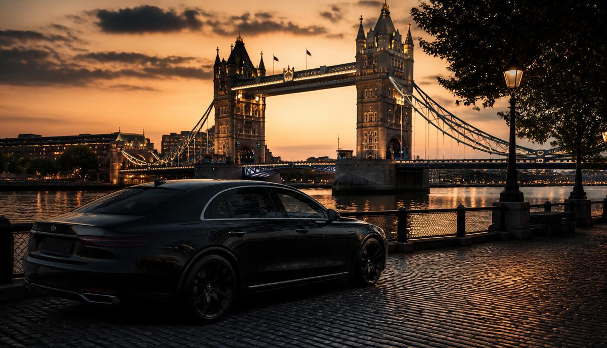Private chauffeur car in London arranged for visitors travelling from Malta.